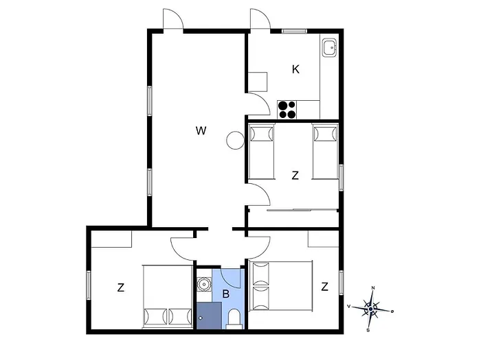 Σπίτι διακοπών 1244-n-liseleje-colibristien-2 *